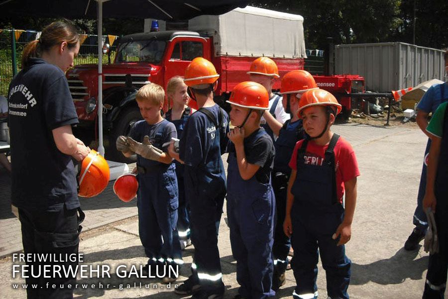 Jugendfeuerwehrcamp der Stadt Mittenwalde 2013